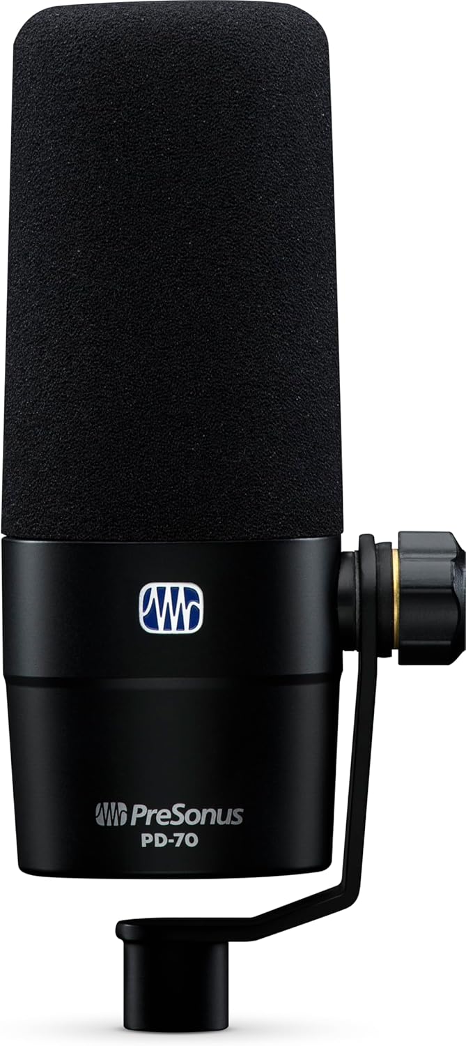 PreSonus PD-70 Dynamic Vocal Microphone for Podcasts and More