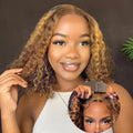 ISEE Wear and Go Glueless Bob Water Wave Wig 14 in - Ready to Wear