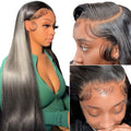 Straight HD Transparent Lace Front Wig 13x4 24in - Natural Look