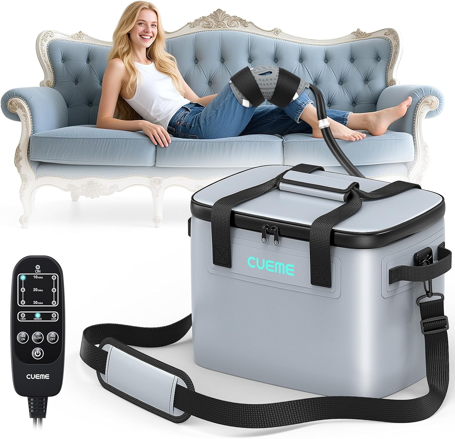 CUEME Cold Therapy Machine for Pain Relief and Recovery