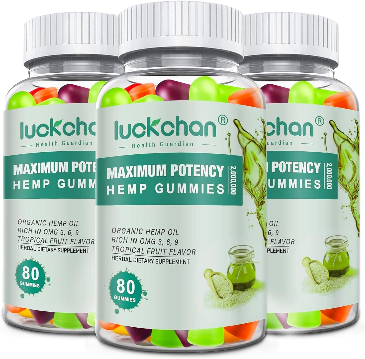 High Potency Hemp Gummies - Organic Extra Strength Gummies