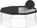 PJYuCien Dog Playpen Top Cover for 32 Inch Wide Playpens