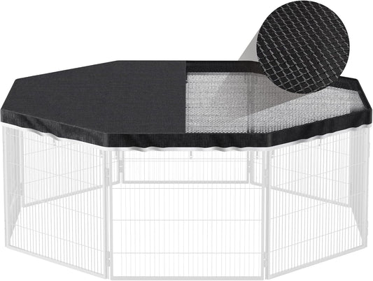 PJYuCien Dog Playpen Top Cover for 32 Inch Wide Playpens