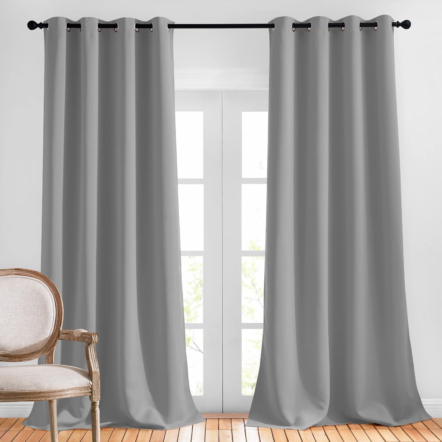 NICETOWN Blackout Curtains Panels for Energy Saving Comfort