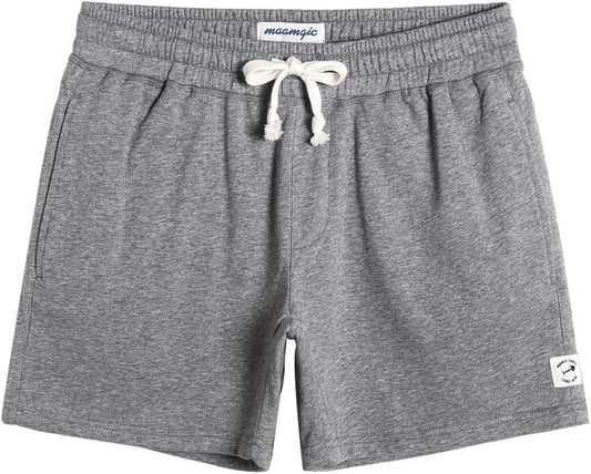 maamgic Mens Athletic Gym Shorts for Casual and Workout Use
