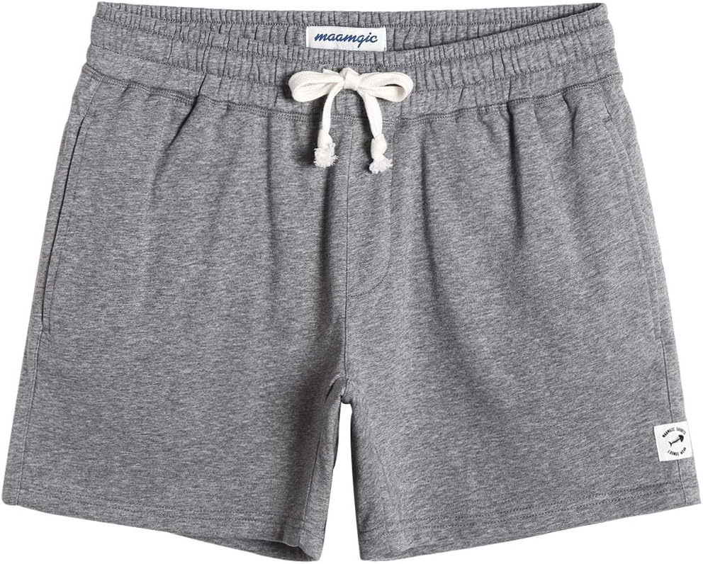 maamgic Mens Athletic Gym Shorts for Casual and Workout Use