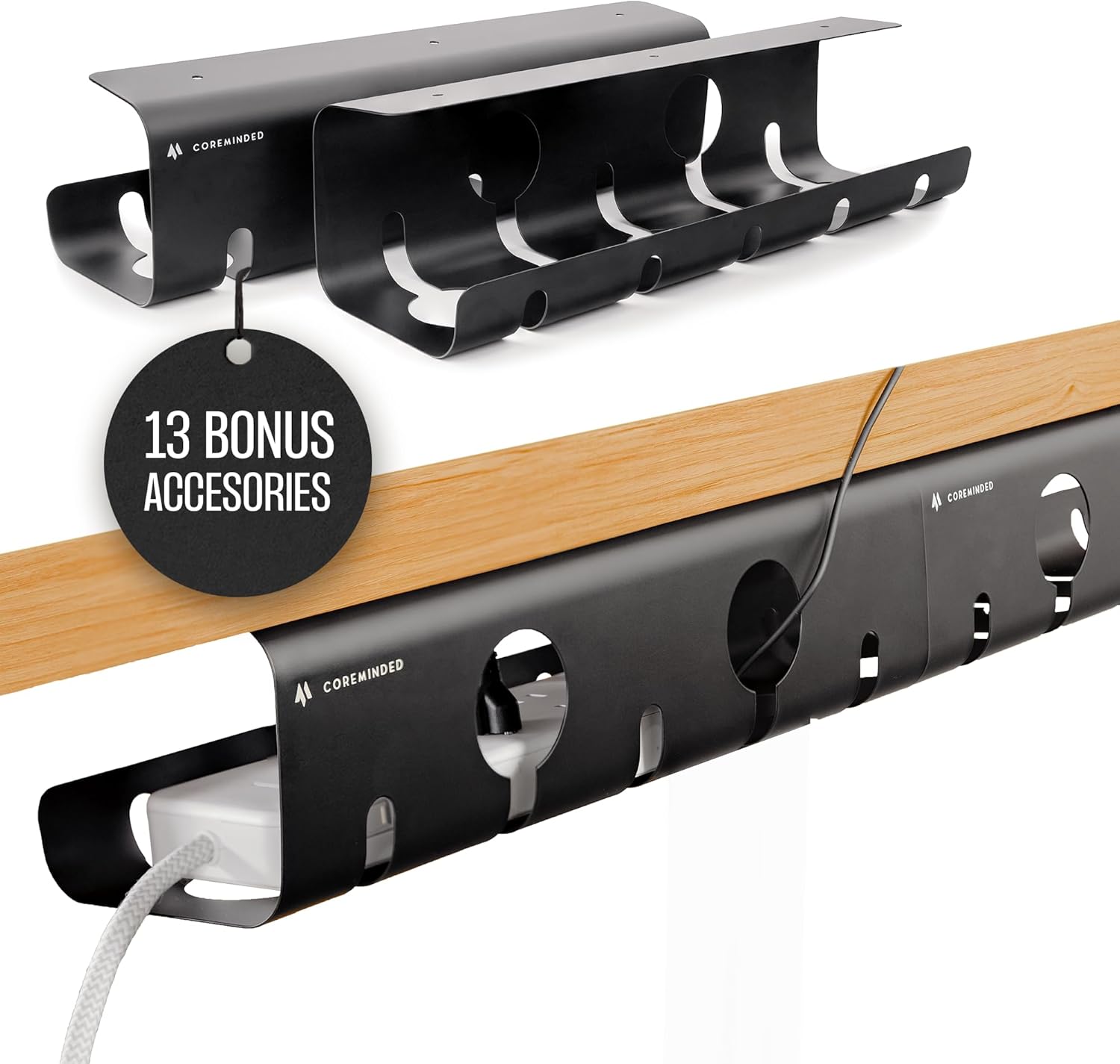 Wire & Cord Organizer - No-Drill Cable Tray