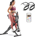 Sunny Health & Fitness Row-N-Ride PRO Full-Body Squat Machine