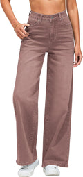 GRAPENT Wide Leg Jeans for Women - Trendy High Waisted Denim