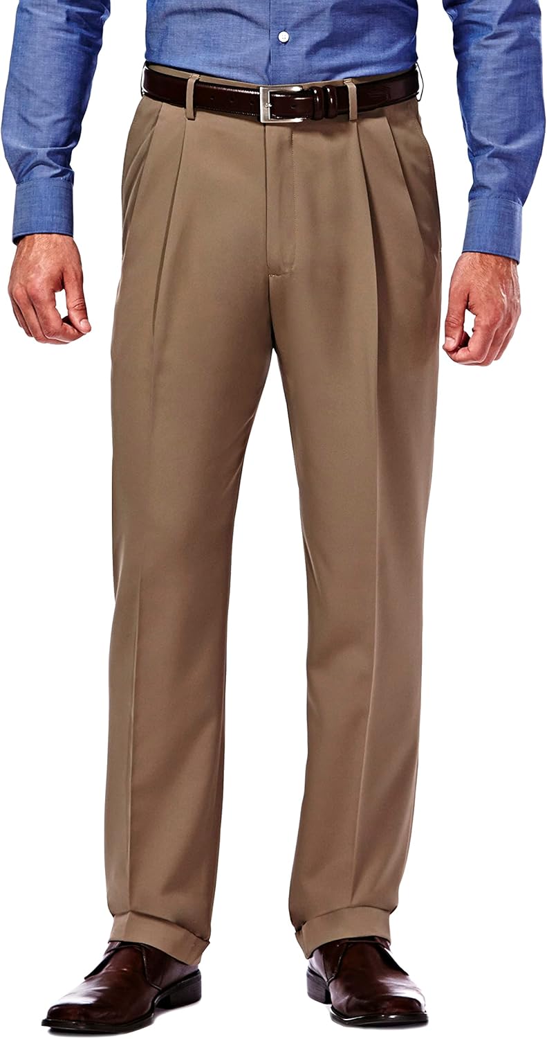 Haggar Mens Hidden Expandable Waistband Dress Pant Review