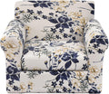 KRFOONN 2 Piece Chair Cover Printed Slipcover - Stretchy Armchair Fit
