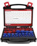 52pcs Thread Checker 27 SAE & 25 Metric Bolt Size Finder - Tight Space
