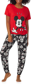 Hello Kitty & Snoopy Womens Pajama Sets - Soft Stretch 2-Piece