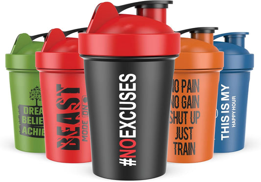 JEELA SPORTS Protein Shaker Bottles - Mix & Shake with Ease!