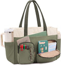 LOVEVOOK Teacher Tote Bag: Multi-pocket Laptop Bag for Women