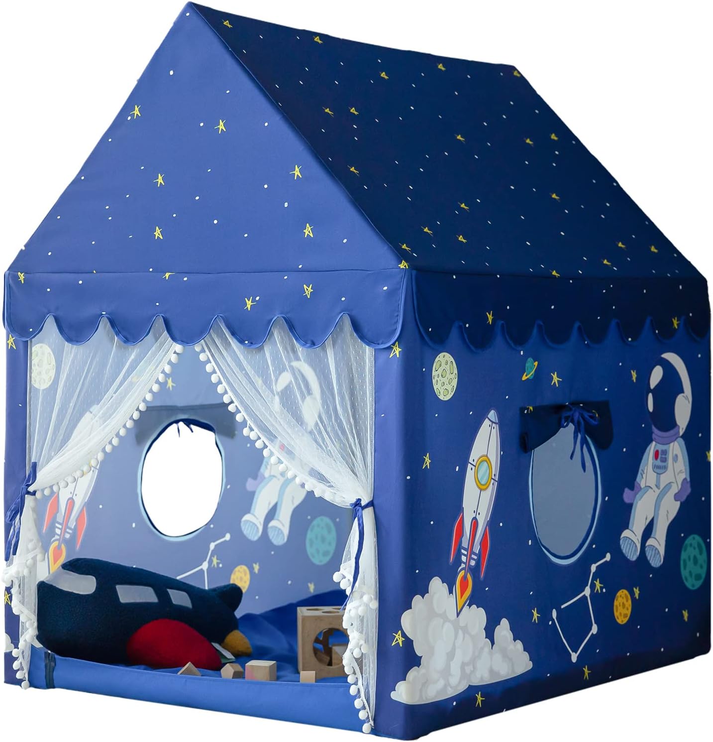 Adventure Castle Spaceship Tent for Boys