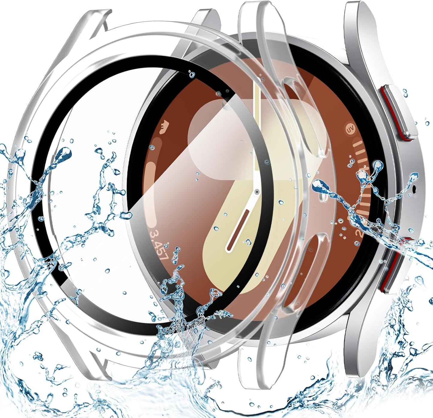 Goton Waterproof Case + Screen Protector 44mm for Galaxy Watch 7