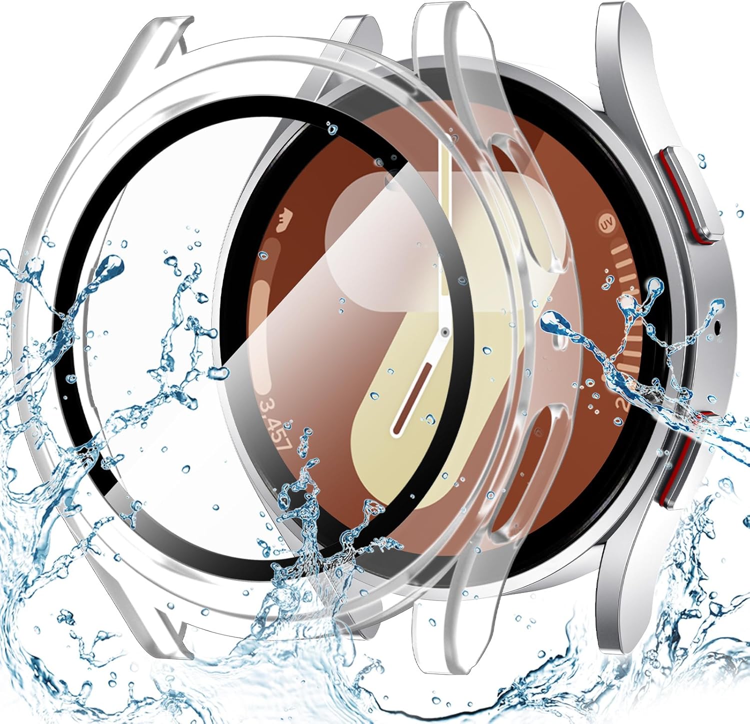 Goton Waterproof Case + Screen Protector 44mm for Galaxy Watch 7