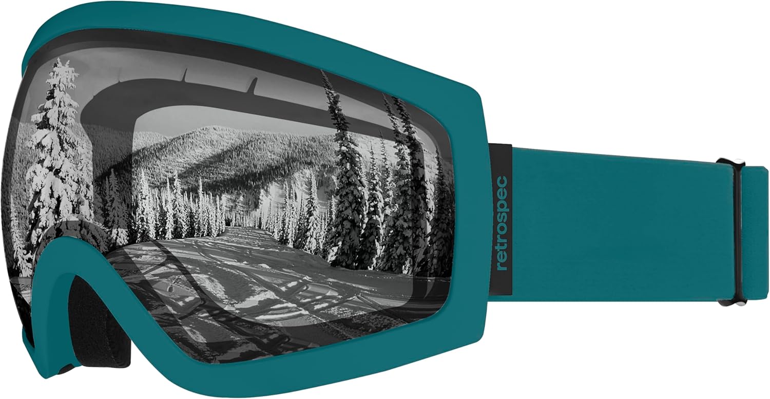 Retrospec Ski Goggles - 100% UV Protection & Anti-Fog!