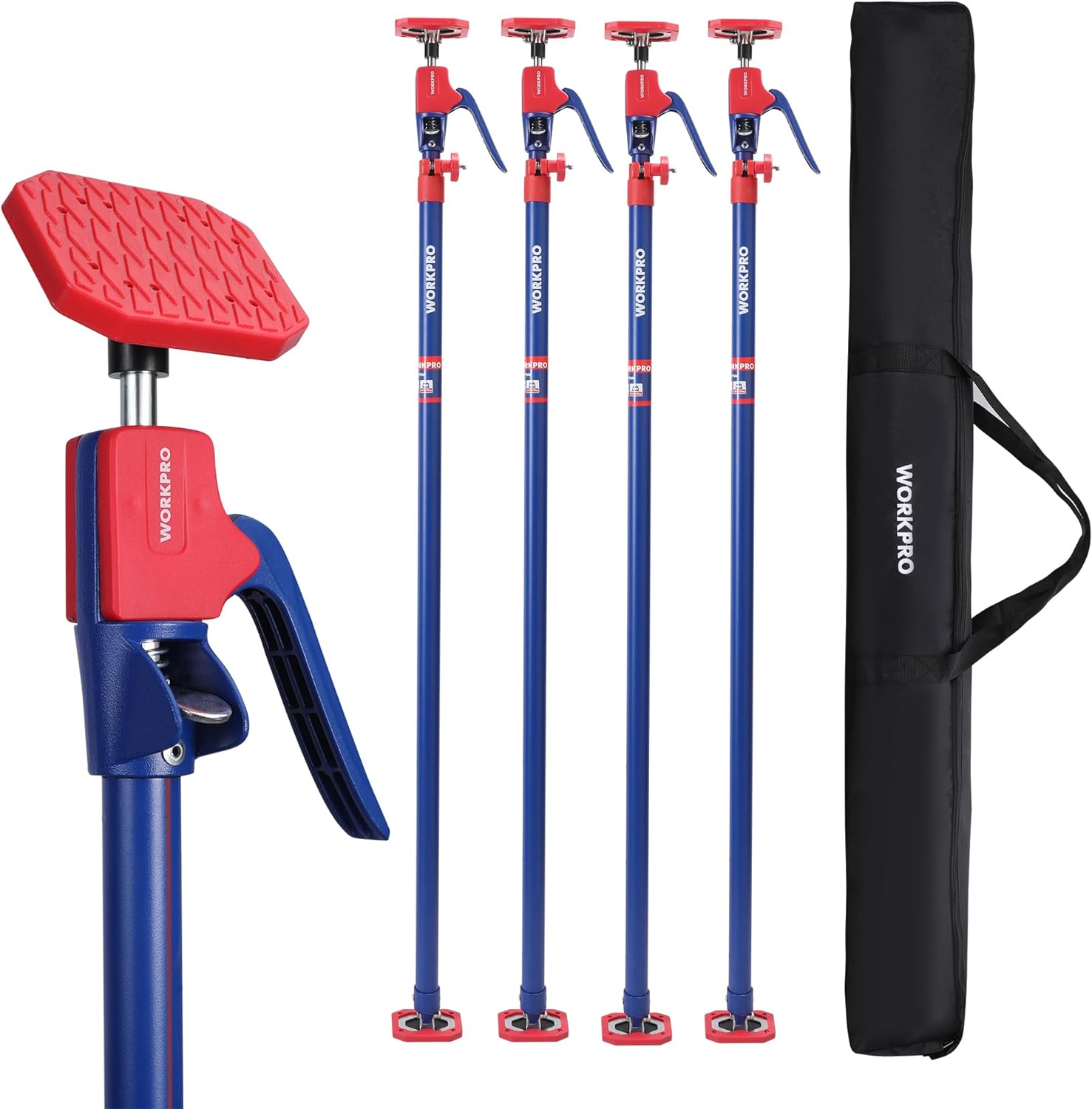 WORKPRO Adjustable Support Pole for Cabinet and Drywall Projects