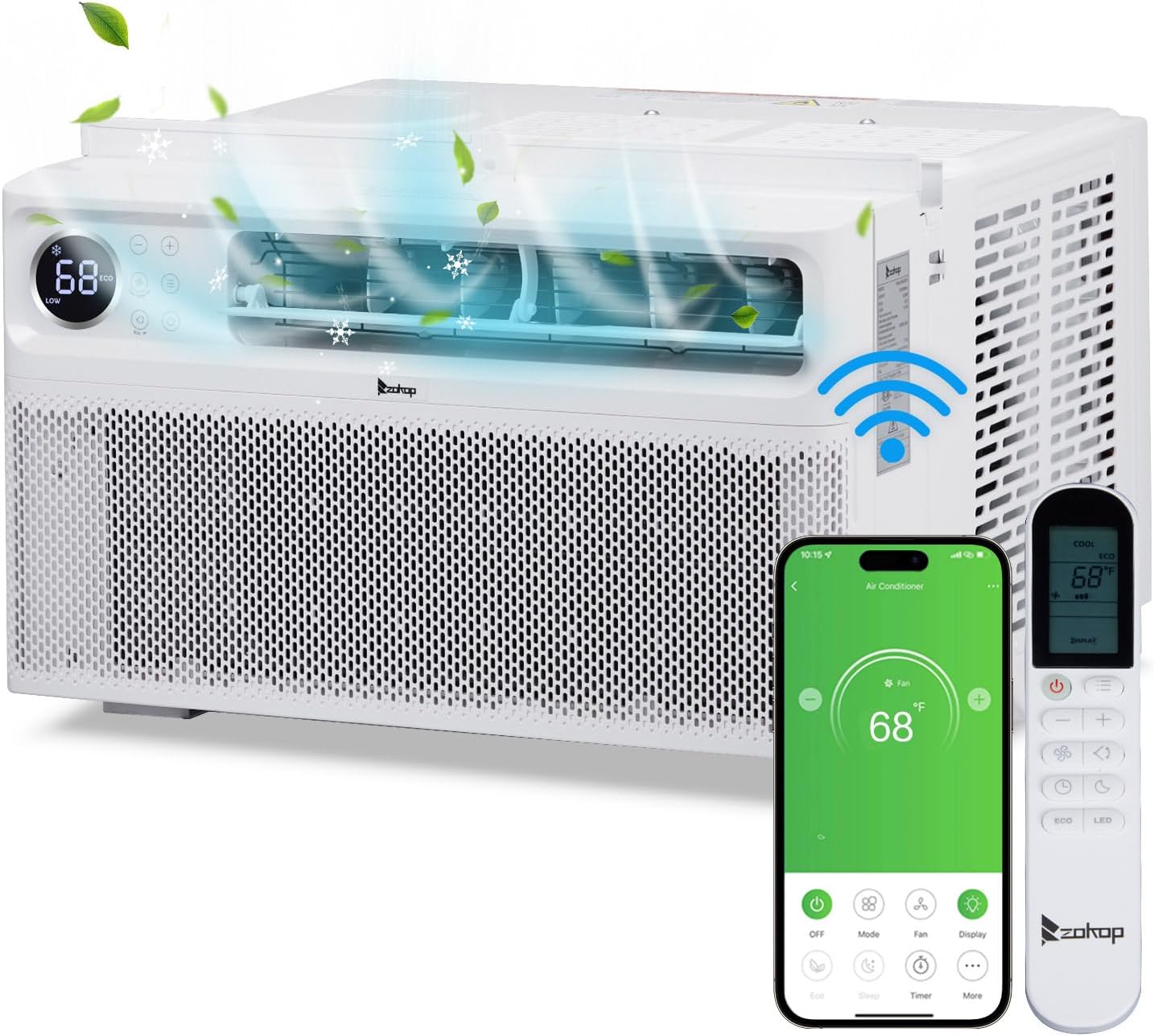 Winado 10000 BTU Inverter AC w/ Wi-Fi Control