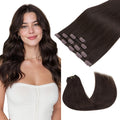 GOO GOO Clip in Hair Extensions Real Human Hair - 14in 60g 4Pcs