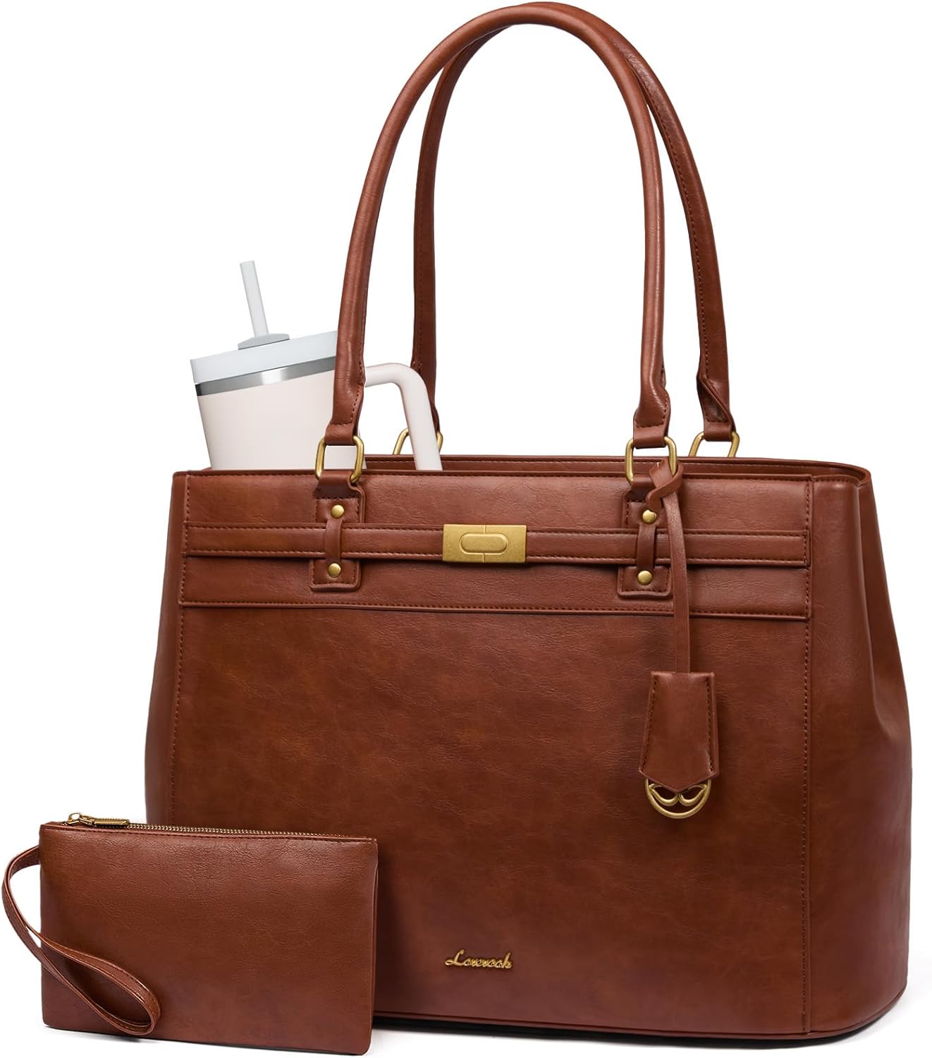 LOVEVOOK Laptop Tote Bag for Women - Stylish and Functional