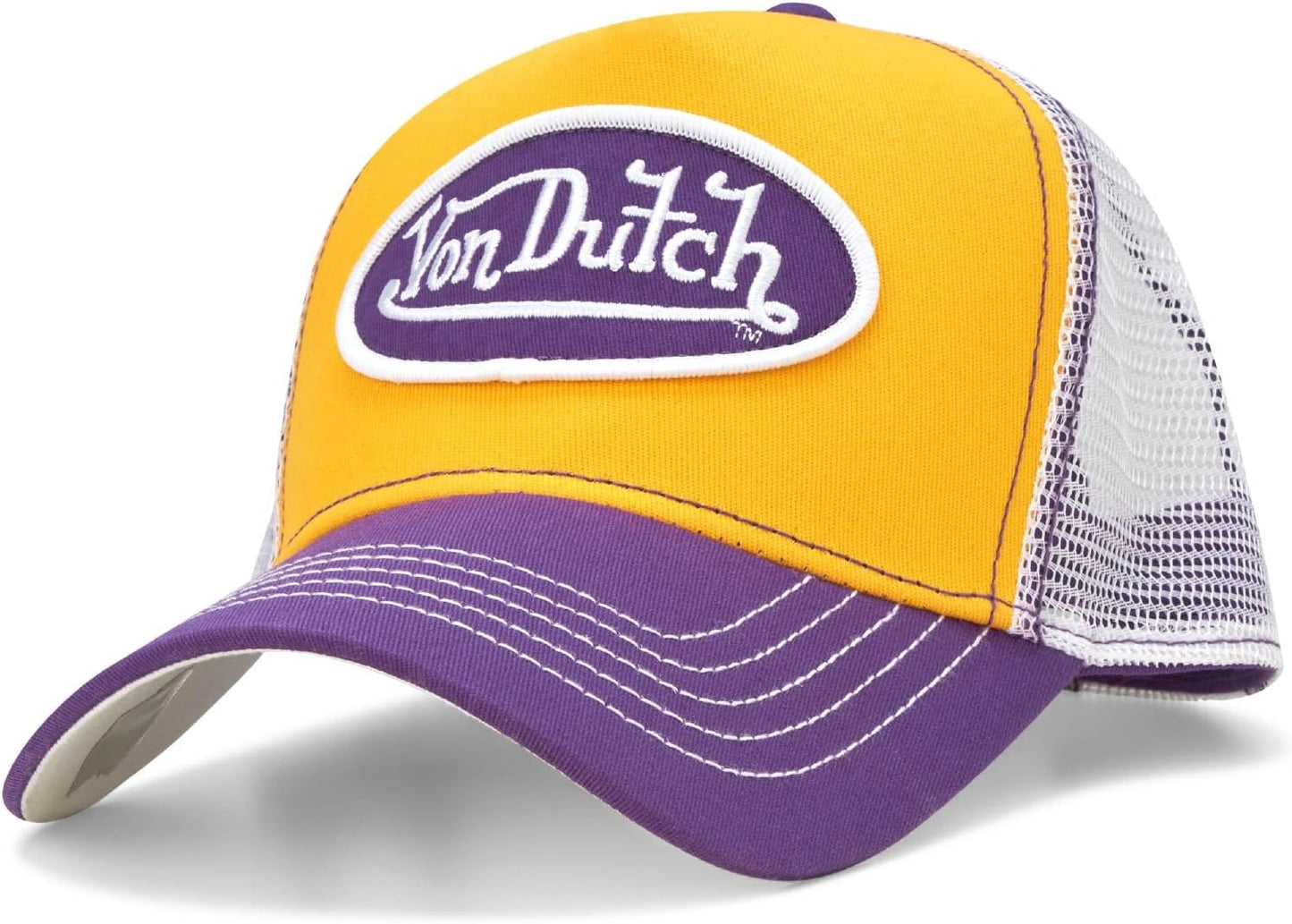 Von Dutch Unisex Trucker Hat - Retro Classic Adjustable Cap