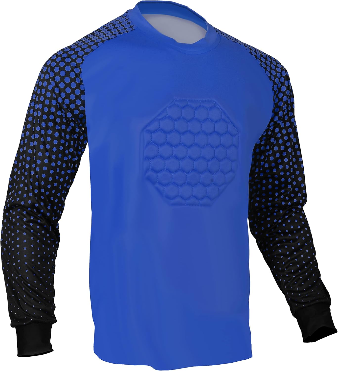 Soccer Goalie Shirt with Padded Chest and Elbows for All Sizes