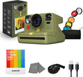 Polaroid Now+ Gen 2 Instant Camera, Forest Green - Creative Double
