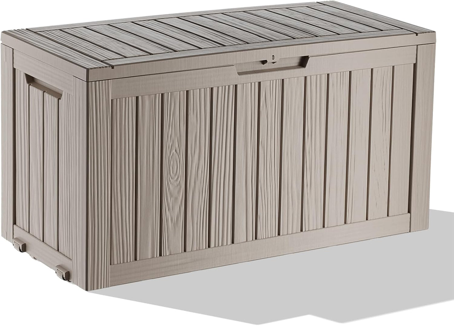 ROJIK Outdoor Storage Housing Deck Box for Garden Tools & More