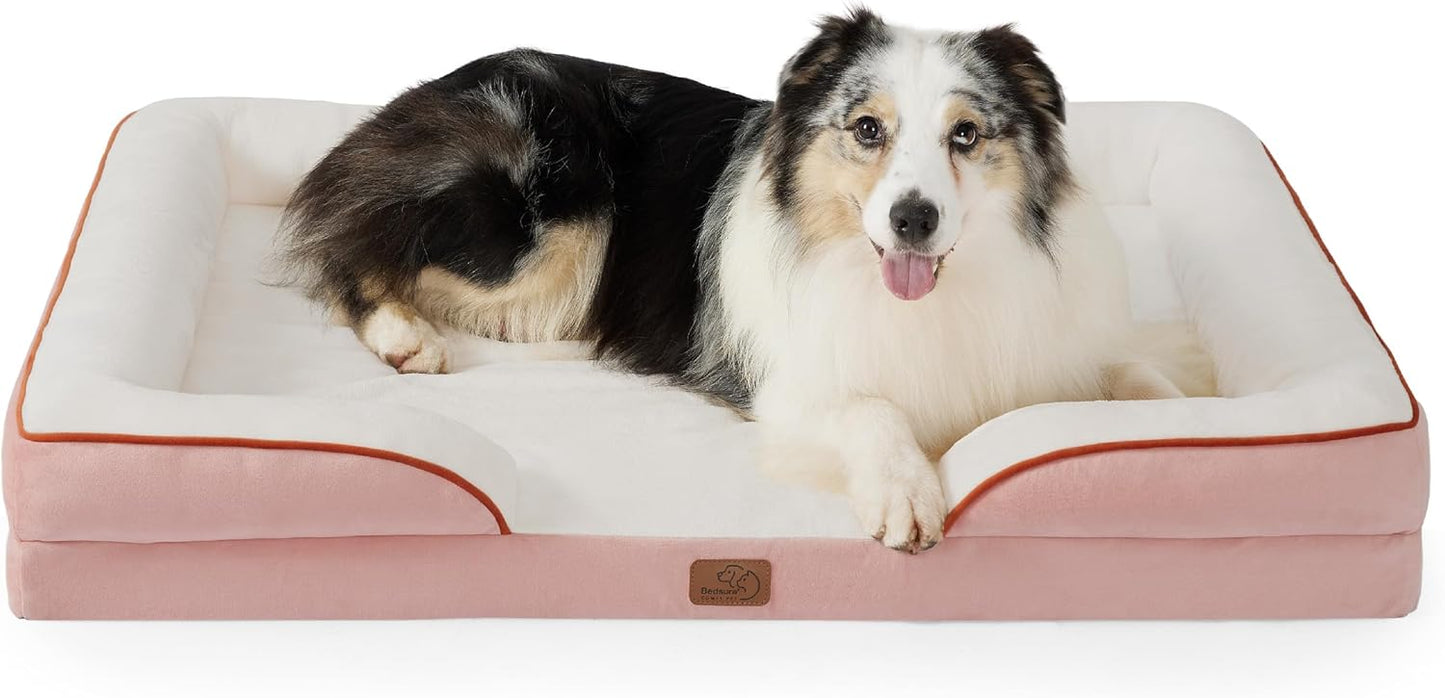 Bedsure XL Orthopedic Dog Bed for Extra Large Dogs Comfort
