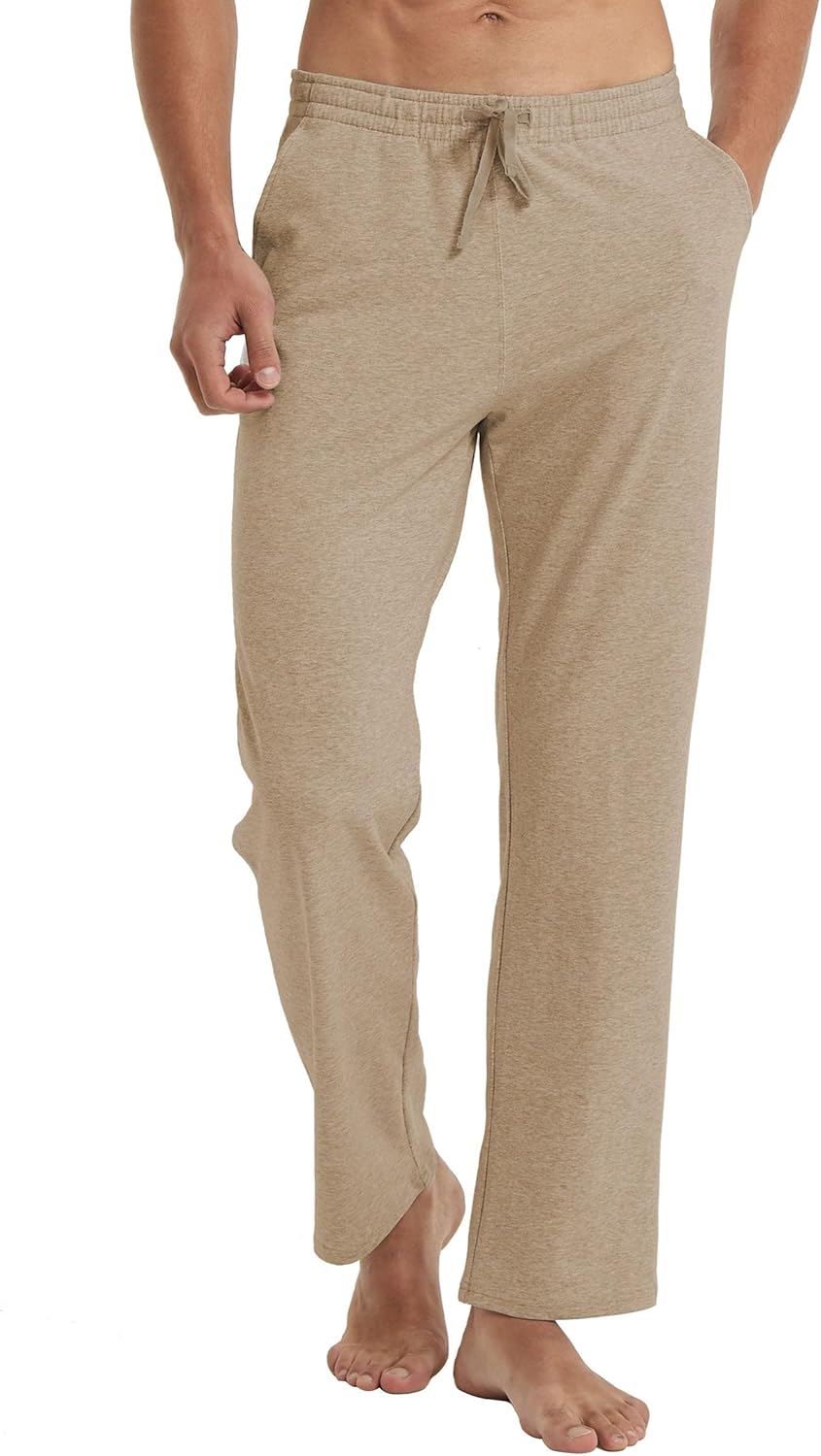 Willit Men's Cotton Yoga Sweatpants for Comfort and Style