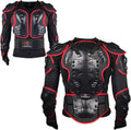 Motorcycle Jacket Full Body Armor Chest Protection - Durable Rider