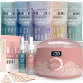 Tress Wellness Waxing Kit for Sensitive Skin - Easy at Home Use