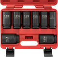 NEIKO 3/4 in Drive Impact Socket Set SAE 8 PC - Heavy Duty Utility