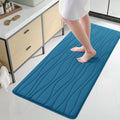 Buganda Memory Foam Bathroom Rug Mat 54x24 - Extra Soft Absorbent Bath