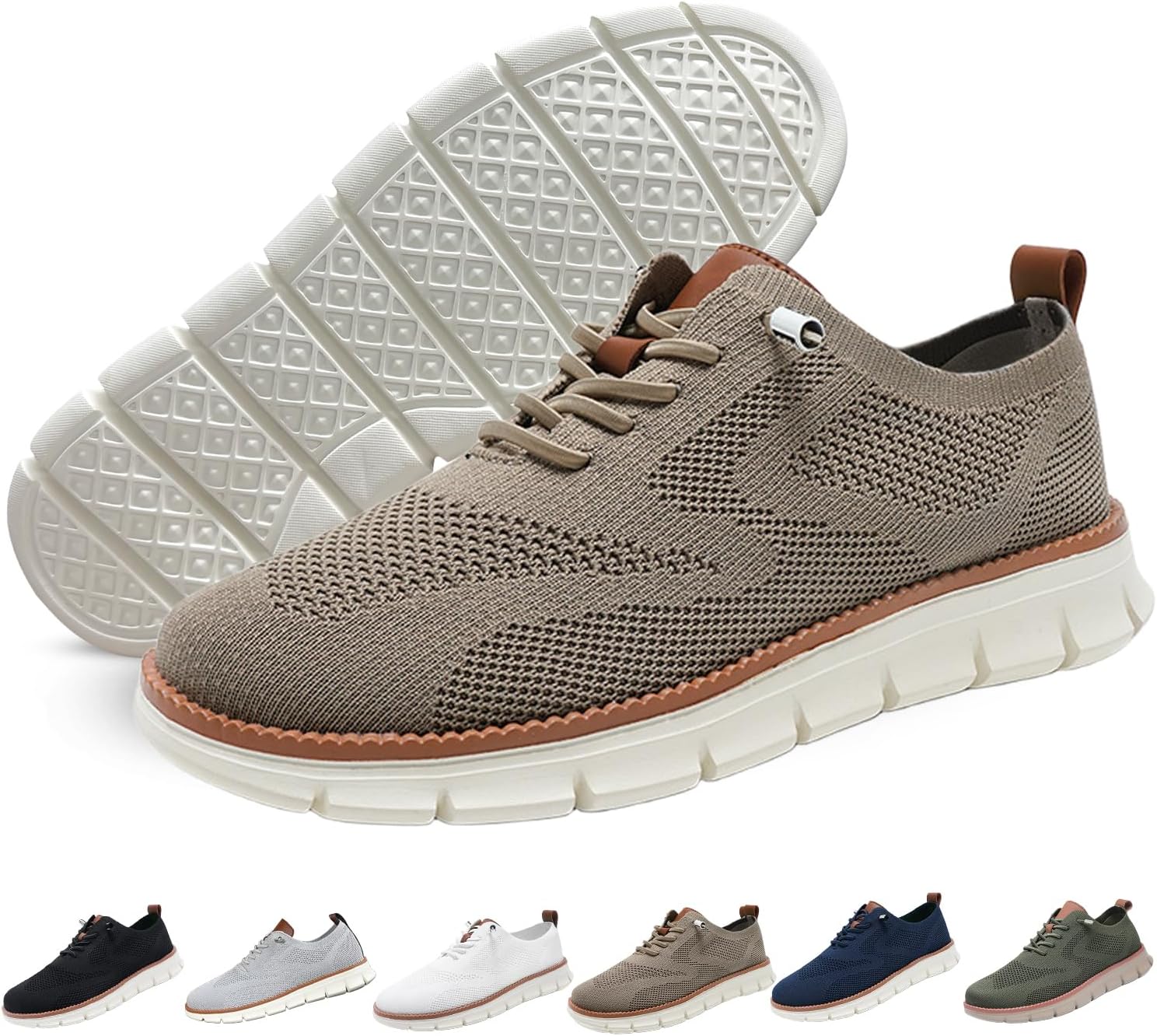 Men's Business Casual Shoes Breathable Loafers for All Occasions