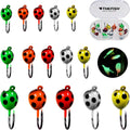 Ice Fishing Jigs Kit for Panfish, Crappie, Walleye - Versatile Lures