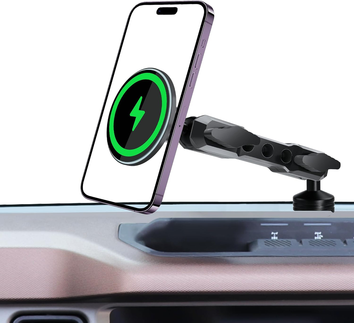 Magnetic Wireless Charging Phone Mount for Ford Bronco 2021-2025