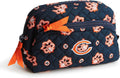 Women's Premium Cotton Medium Cosmetic Bag - Team Spirit Organizer