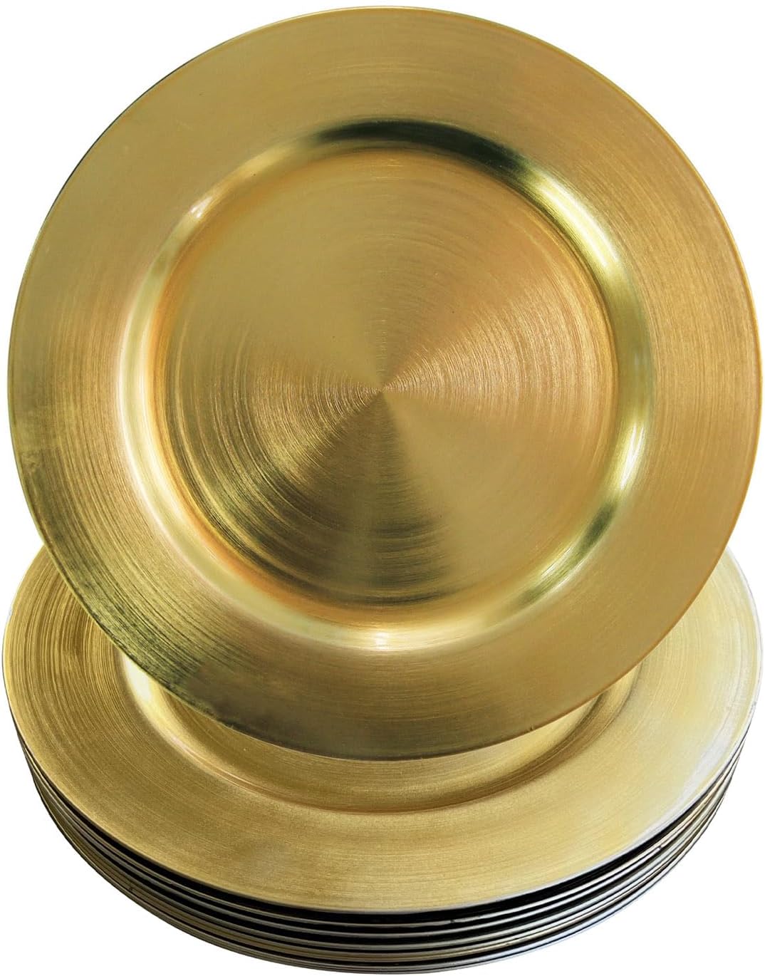 Enhance Events with Metallic Gold Charger Plates