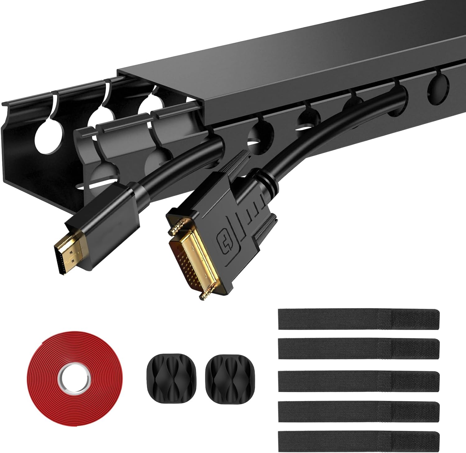 Updated Cable Raceway Kit for Efficient Under Desk Management