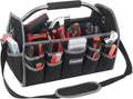 16 Inch Tool Bag Open Top - Durable Electrician Tool Organizer