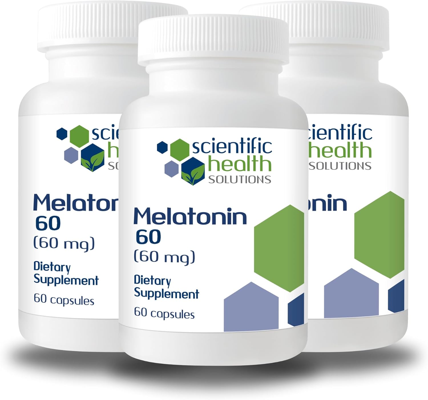 High Dosage Melatonin 60mg Capsules for Better Sleep Quality