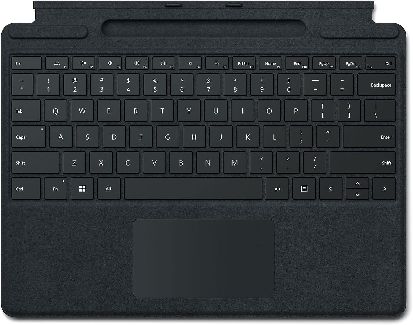 Surface Pro Signature Keyboard with Fingerprint Reader for Fast Typing