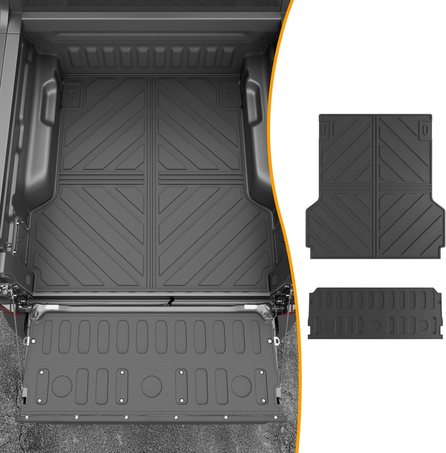 Truck Bed Mat Compatible with 2022-2025 Ford Maverick Models
