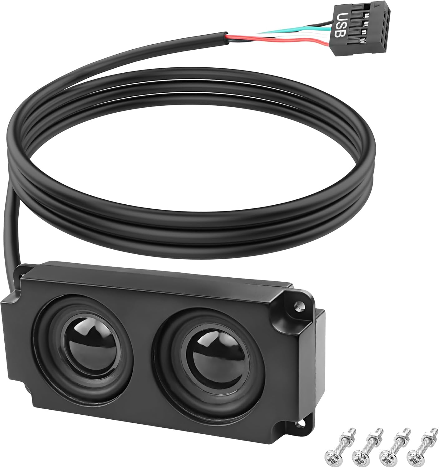 Internal USB PC Speaker for Desktop Audio Stereo | Hidden Small Type DIY