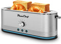 4-Slice Long Slot Toaster with 7 Browning Settings - Precision