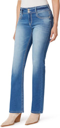 WallFlower Luscious Curvy Bootcut Jeans for Women - Flattering 9